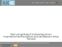Tablet Screenshot of elecvic.com